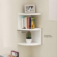 thumbnail image 2 of Corner Shelf Corner Punching-Free Corner Bookshelf, 2 of 5