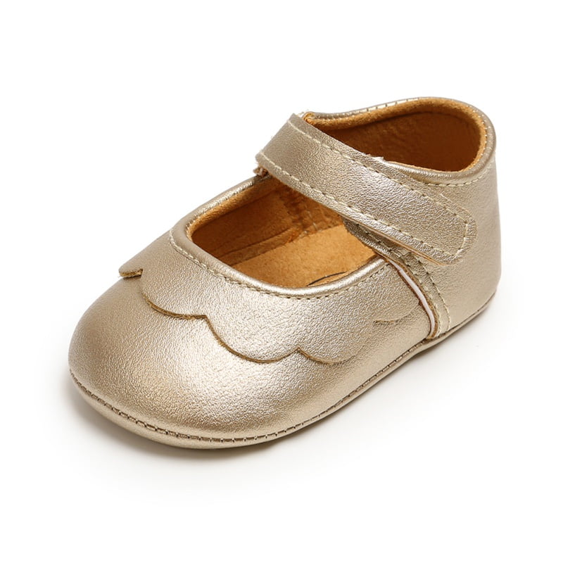 Classic Infant Girls PU Leather Princess Shoes