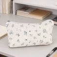 thumbnail image 2 of Summer Saving!Back_to_School Supplies Under $1 dollars!Special Pencil Case Pouch, High-Appearance Fresh Floral Pencil Bag Cute ish Storage Bag Large CapacityStationery Organizer Pouch, B, 2 of 7