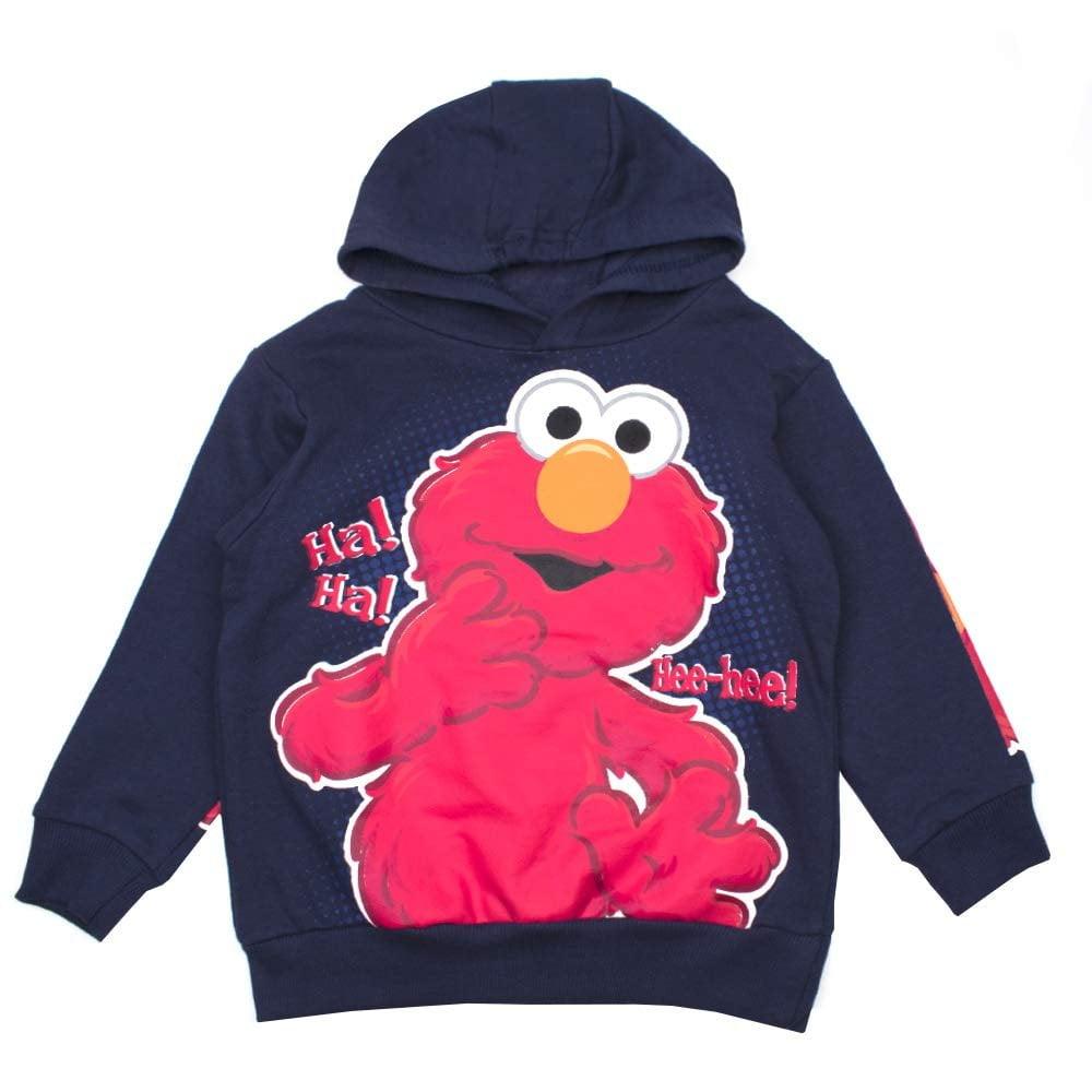 Sesame Street Kids Elmo Hoody Hoody Featuring Elmo (Navy Elmo, 18M