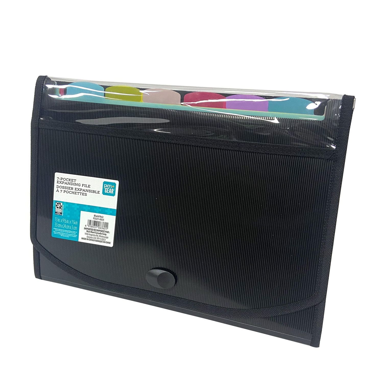 PEN+GEAR 7 PKT EXPANDING FILE, Size : 13  inch