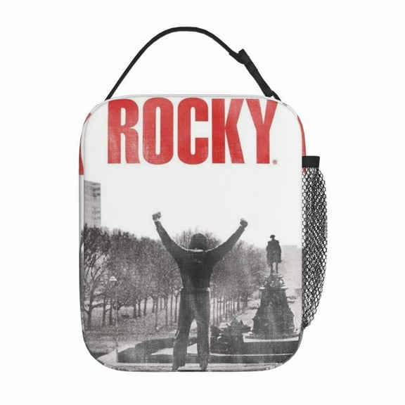 Rocky Balboa Lunch Box Lunch Bag Insulated Reusable Lunch Tote Bag Cooler Tote Bag For Men Women