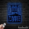 thumbnail image 3 of Handmadetneonsign Sushi Bar Metal Wall Art, Sushi Metal Sign Wall Decor, Japanese Food Metal Decor, 3 of 5