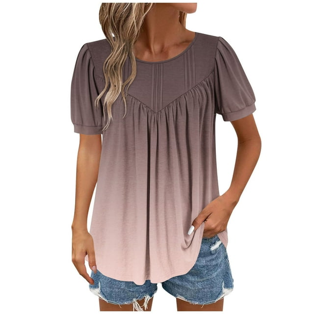 Camisetas de Cuello de la Tripulación de Manga Larga para Hombres Color Sólido Casual Top, Tejido Suave Y Cómodo para el Uso Diario de Primavera Y Verano, Camiseta de Cuello Redondo, Camisetas de Mang