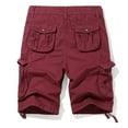 thumbnail image 3 of uikmnh Shorts Men Men's Plus Size Cargo Shorts Summer Outdoor Sports 5 Pocket Mid Length Shorts for Hiking and Work Size:30, 3 of 5