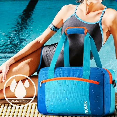 Gonex Swim Bag Wet Dry Separated For Swimming Equipment Swim Bag Gonex Wet Dry Separated For Swimming Equipment Swimsuit Clothes