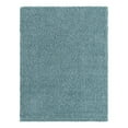 thumbnail image 3 of Unique Loom Solid Shag Collection Area Rug (10' x 13' 1" Rectangle Light Slate Blue), 3 of 7