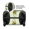 thumbnail image 6 of Uemuo Avocado for Exercise Printed Washable Luggage Cover - Fashion Suitcase Protector Fits 18-32 Inch Luggage -Large, 6 of 9
