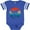 Football Blue and White, variant on Inktastic Cute Retro Chihuahua Boys or Girls Baby Bodysuit