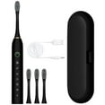 thumbnail image 4 of LSLJS Electric Toothbrush- Electric Toothbrush with 4 Brush Heads-With Toothbrush Box- 6 Cleaning Modes- Water Proofing IPX7 Water Proofing Electric Toothbrush, 4 of 9