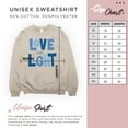 thumbnail image 6 of Hanukkah Sweatshirt, Love and Light, 6 of 6