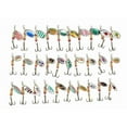 thumbnail image 1 of Mosiee 30Pcs Fishing Metal Spinner Lures Bass Hard Metal Spinner Baits Kit With A Box, 1 of 8