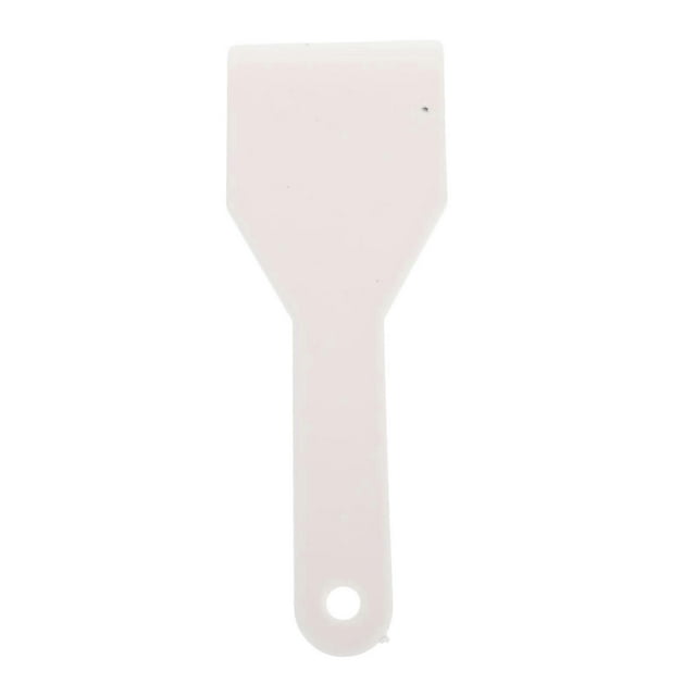 Handheld Ice Plastic Freezer Defroster Flat White 15.00X5.50X0.30cm Deicing 1Pack