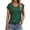 Dark green, variant on MOSHU Casual Womens T-Shirts Basic Tops for Women Cap Sleeve Loose Tank Tops