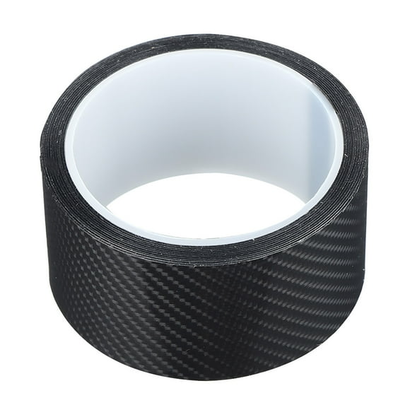 Carbon Fiber StickerBlack Carbon Fiber Protective Car Protective Sticker Carbon Fiber Guard Convenient Use