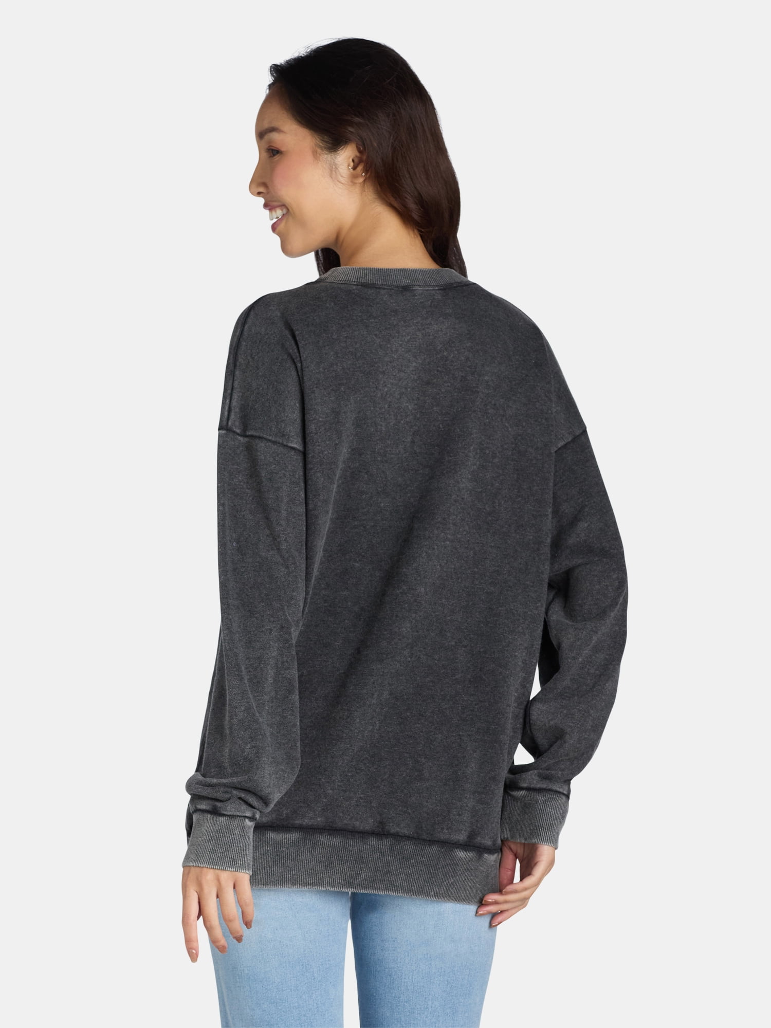 Self Esteem Women’s Mineral Washed Graphic Sweatshirt, Sizes S-XL