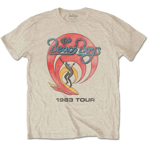The Beach Boys Unisex T-Shirt 1983 Tour (Small)