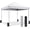White, variant on 10x10 Pop Up Canopy, Portable Instant Canopy Tent with Carry Bag, 4 Sandbags and 8 Stakes for Outdoor Events, Parties & Camping
