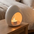 thumbnail image 1 of Easter Hollow Egg Shaped Candlestickceramic Candlestick Aromatherapy Lamp Decoration Ornament, 1 of 8