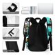 thumbnail image 5 of Carl el Coleccionista-theme Backpack, Campus style schoolbag Bookbag with Adjustable Shoulder Straps And Large Zip Compartment, Unisex Travel Bags.42x30x15cm, 5 of 6