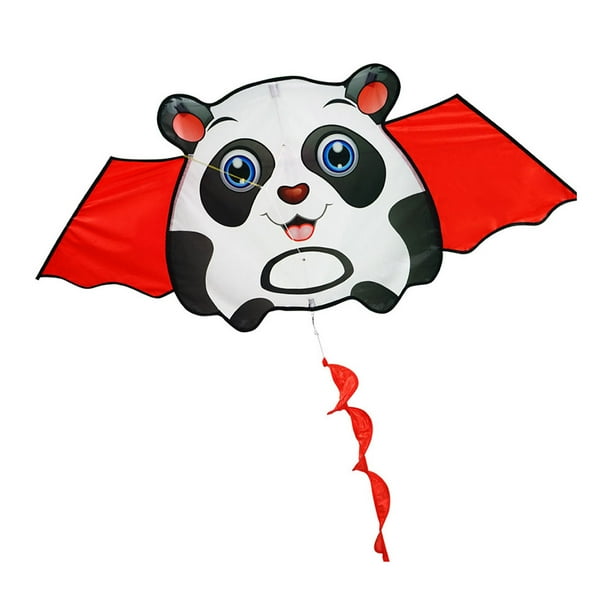 Las cometas con forma de animal de cola de 1,6 m mejoran la coordinación para niños y niñas (Panda)