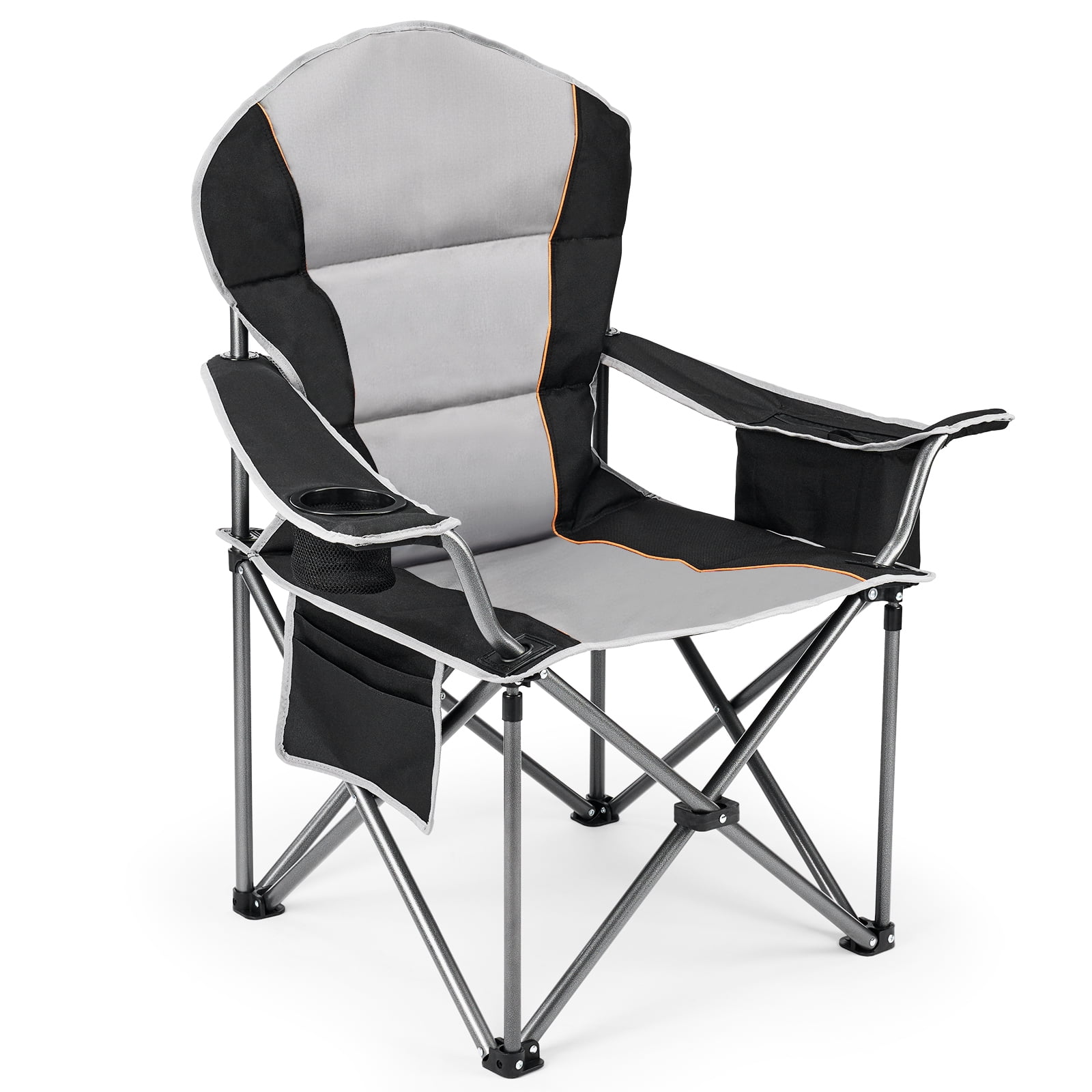 Four Seasons Courtyard Deluxe Quad Sports Hard Arm Chair, 3D Mesh