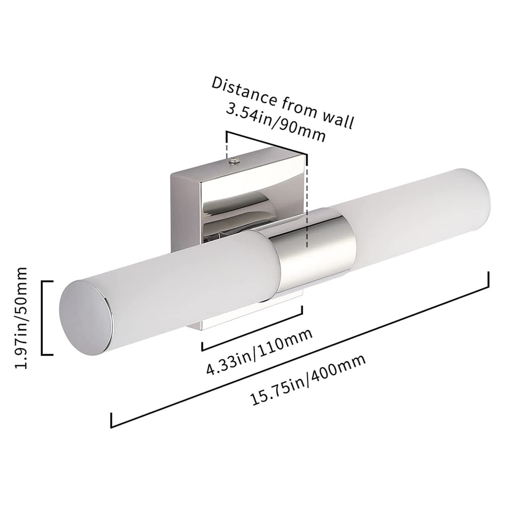 CNKOO Chrome LED Vanity Light
