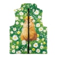 thumbnail image 4 of Pzuqiu Capybara Sleeveless Vests Casual Clothes for Boys 3T Soft Lightweight Zipper Winter Sleeveless Jacket with Pockets Fleece Fall Outfits Fashion Clothing for Daily Life, 4 of 7