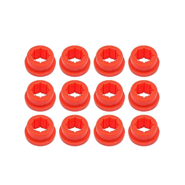 Xingzhi 12pcs Rear Camber Kit Replacement Car Tool Cambers Accessory Lower Control Arms Supplies Durable Faster Response Red