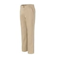 thumbnail image 4 of Bienzoe Girl's Cotton Slim Adjustable Waist School Uniform Pants Khaki 10, 4 of 4