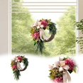 thumbnail image 2 of Dsscvnef Water Wreath Window Decals PVC Glass & Wall Decorations Elegant Holiday Display for Home Windows & Storefronts, 2 of 7