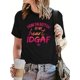 thumbnail image 2 of Camiseta con estampado de letras, informal, de manga corta y cuello redondo para primavera y verano, para mujer, para adultos, hombres, mujeres, adolescentes, jóvenes., 2 of 6