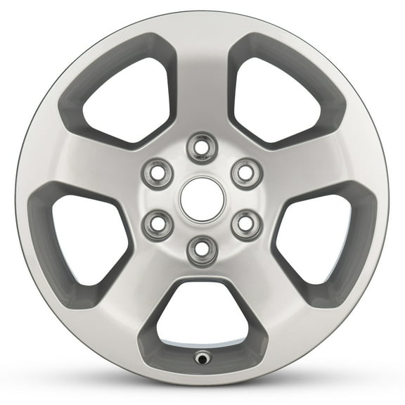 For 2017-2024 Dodge Ram 1500 18 Inch Painted Silver Aluminum - New OEM Rim - Road Ready Car Wheel