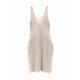 thumbnail image 4 of Xuyuer Women's Hollow Out Deep V Neck Sleeveless Long Dress Split Thigh Vacation Beach Dresses, 4 of 7