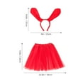 thumbnail image 4 of UPOUART 1 Set Cosplay Dog Costume with Animal Costume Accessories for, 4 of 8