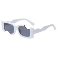 thumbnail image 3 of Gafas de sol de Estilo Vintage Sunnimix UV400 Para Correr Adultos blanco, 3 of 6