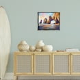 thumbnail image 3 of Stupell Industries Couple Strolling Beach Arch Landscape Painting Gray Floater Framed Canvas Art Print Wall Art, 21 x 17, 3 of 10