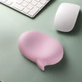 thumbnail image 2 of Mouse Pad Wrist Supportrubber Wrist Guard Mouse Pad Hand Support Wrist Support Palm Support Wrist Protection Pad High Beauty Solid Color Soft Rubber Mouse Hand Support, 2 of 6