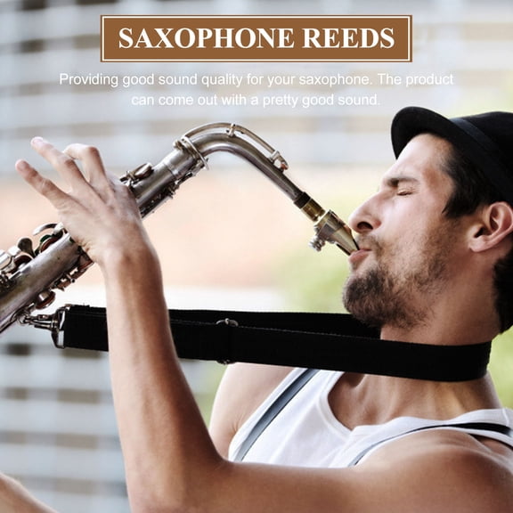 LOLIPPYY 3-Pack Saxophone Reeds ABS Material Music Accessories for Musicians and Sax Players
