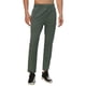thumbnail image 4 of Pantalones deportivos de longitud completa para hombre, con bolsillo y cremallera, color liso, cintura elástica, pierna recta, pantalones de nueve pulgadas para hombre., 4 of 9