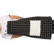 thumbnail image 2 of Delantal de cocina unisex a cuadros negros con bolsillos para cocinar y comer, ideal para chefs y uso en restaurantes, 2 of 2