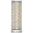 thumbnail image 2 of Gutermann 749605-9901 200 m Dekor Metallic Thread, Silver, 2 of 2