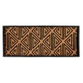 thumbnail image 4 of Natural & Recycled Rubber Boot Tray with Tan & Black Tribal Coir Insert, 4 of 12
