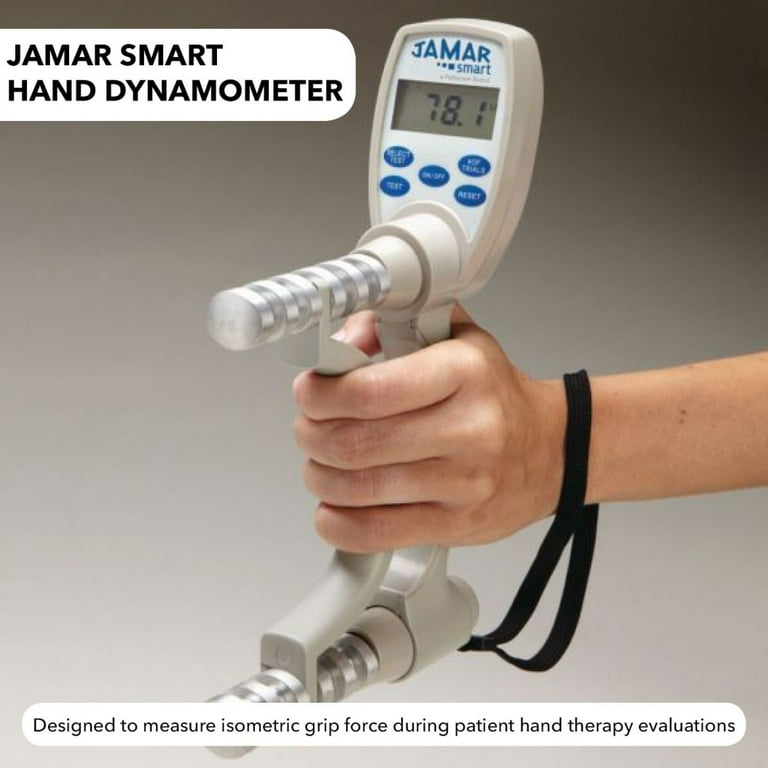 Jamar Hand Dynamometer - Plus+ Digital - 200 lb Capacity Jamar Hand Dynamometer - Plus+ Digital - 200 lb Capacity
