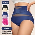 thumbnail image 4 of Bombonds High-Waist Tummy Control Seamless Shaping Panties, Shapewear Underwear Body Shaper High Waist Tummy Control, 4 of 7