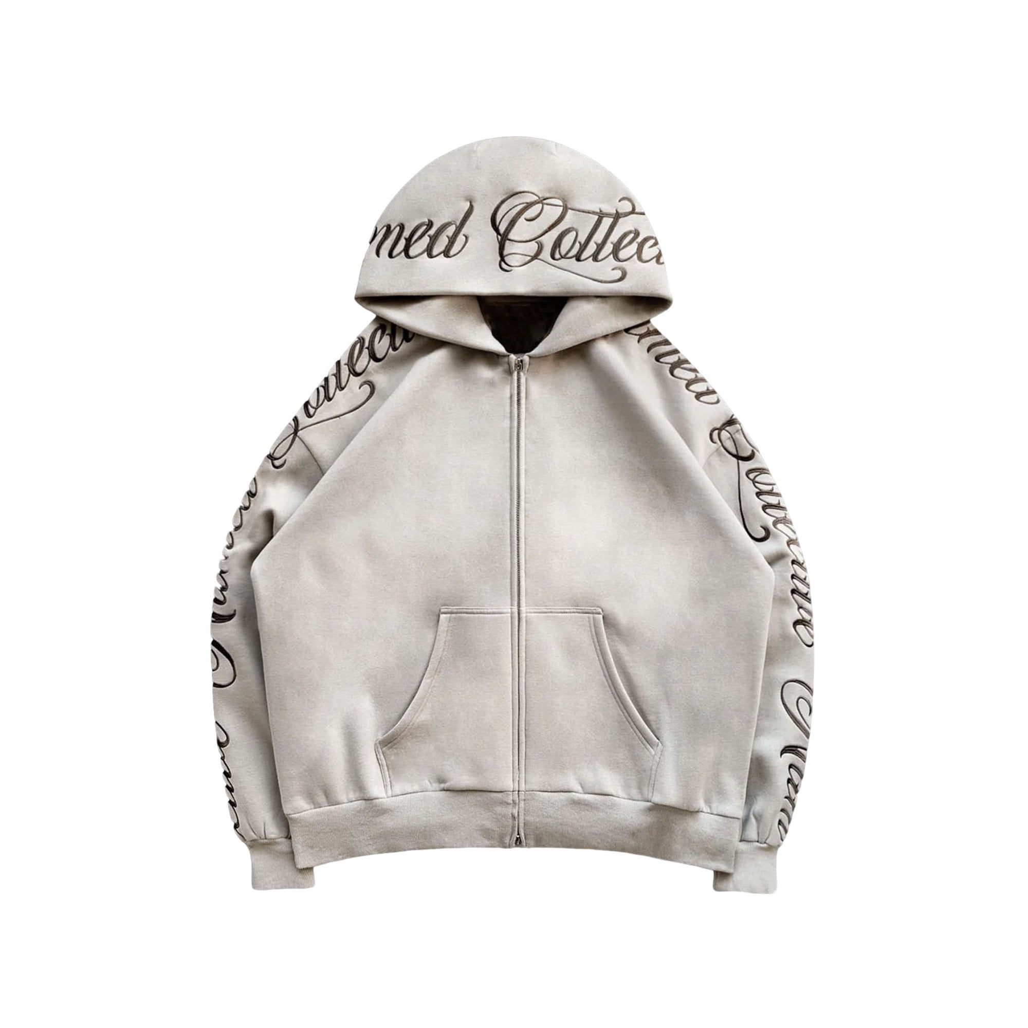WIFORNT Women Men Hoodie, Long Sleeve Hooded Embroidery Letters Zip-up  Sweatshirt Streetwear | Walmart Canada