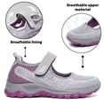 thumbnail image 3 of BERANMEY Women‘s Slip-On Walking Shoes – Easy On/Off with Hook & Loop Comfort-Focused Athletic Sneakers for Women Non-Slip Casual Shoes for Travel Work Outdoor, 3 of 7