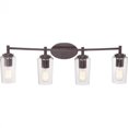 thumbnail image 1 of Quoizel Edison Bath Fixture with 4 Lights in Western Bronze, 1 of 6