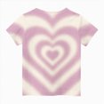 thumbnail image 4 of Toddler Kids Girls T-Shirts Short Sleeve Shirt for Girls 1t 2t 3t 4t 5t 6t 7t Cotton Basic Heart Graphic Tees Toddler Summer Clothes Tops 1-13T Gibobby,1-2 Years,Sky Blue, 4 of 5
