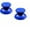 Blue, variant on 2PCS White Replacement Thumbsticks for Meta Quest 3, Quest 3S Controller, Analog Thumb Sticks for Oculus Quest 2, for Quest Pro - High Precision Design, Durable Material, Tools Included